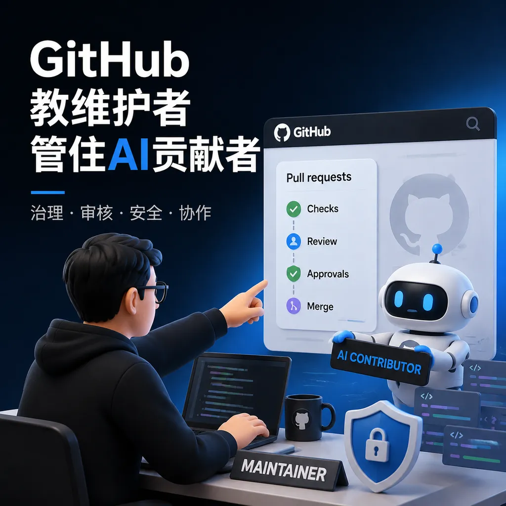 GitHub教维护者管住AI贡献者