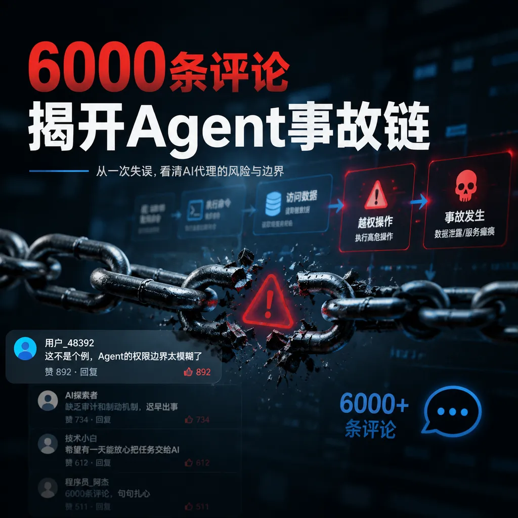6000条评论揭开Agent事故链