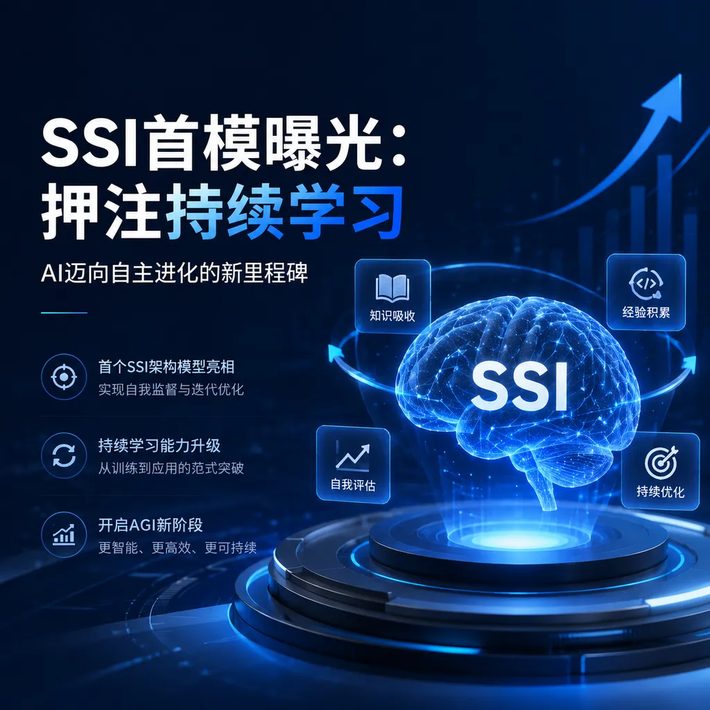 SSI’s First Model Unveiled: Betting on Continual Learning
