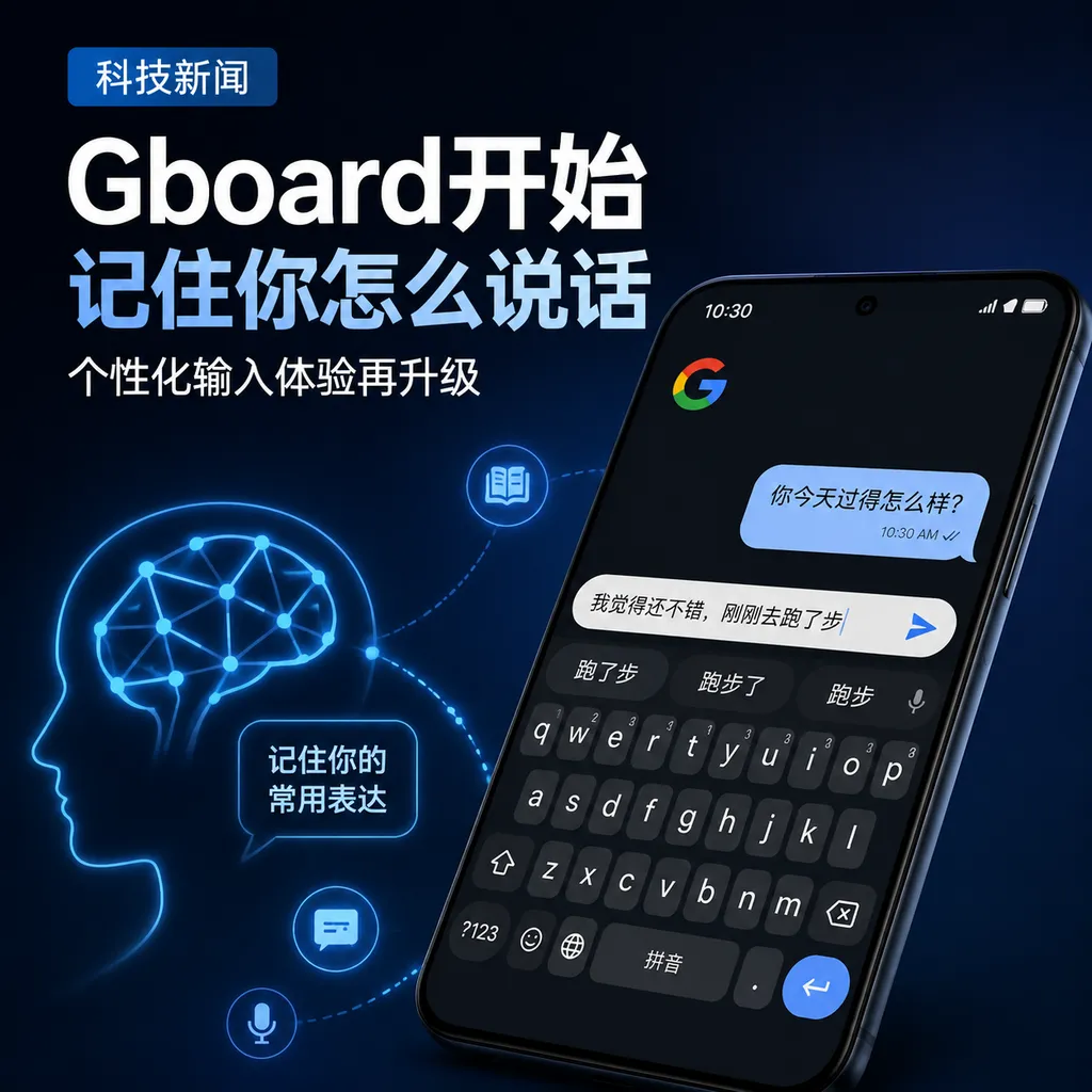 Gboard开始记住你怎么说话