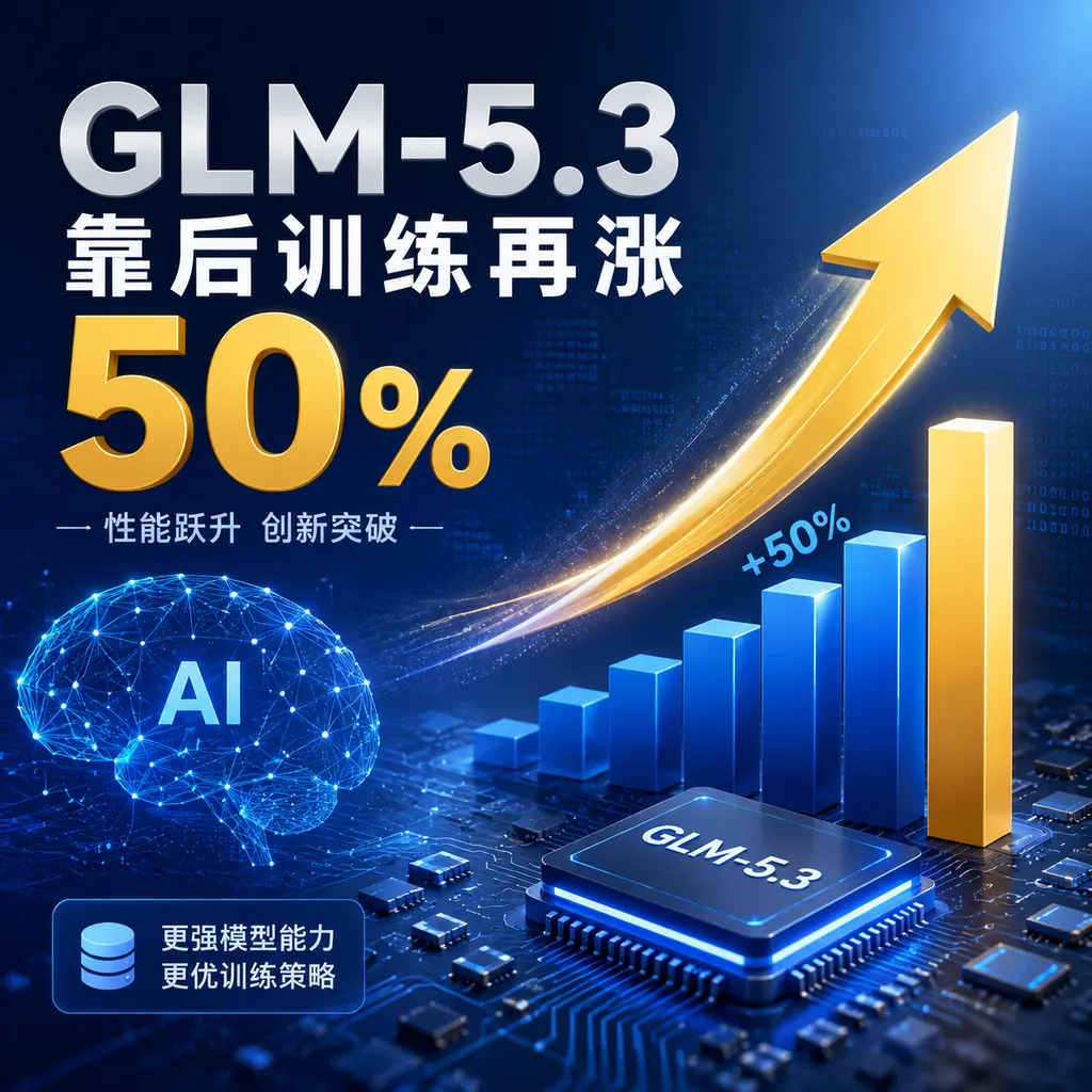 GLM-5.3靠后训练再涨50%