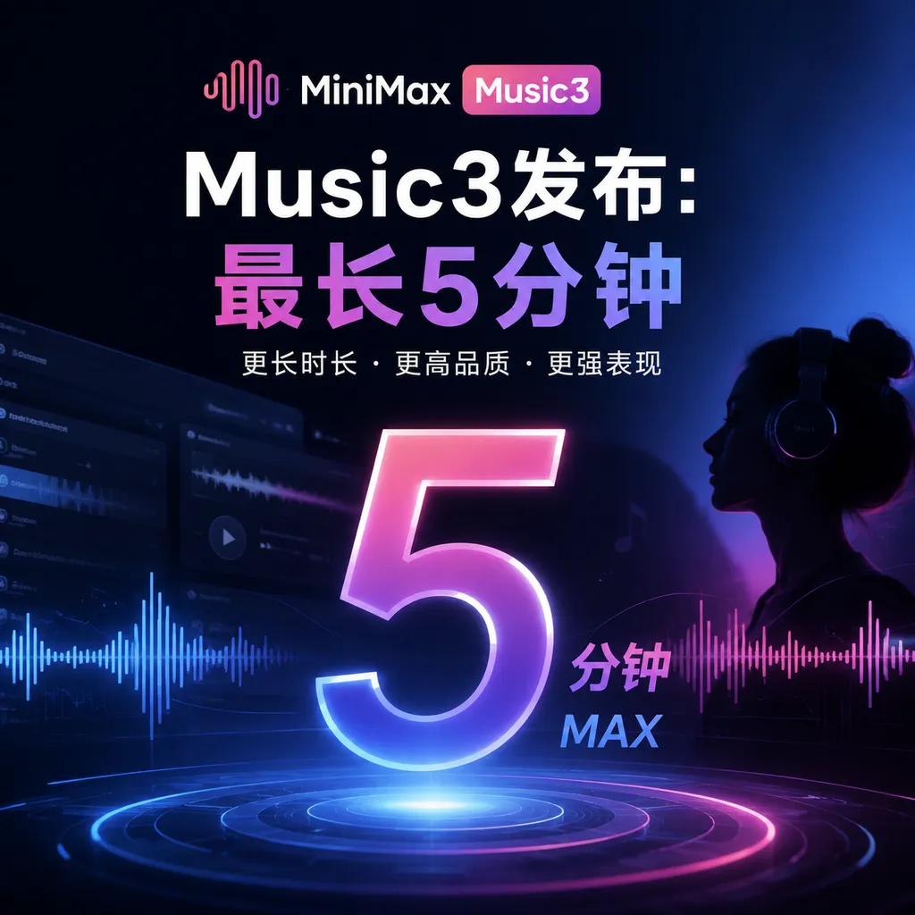 Music3 Released: Up to 5 Minutes Long