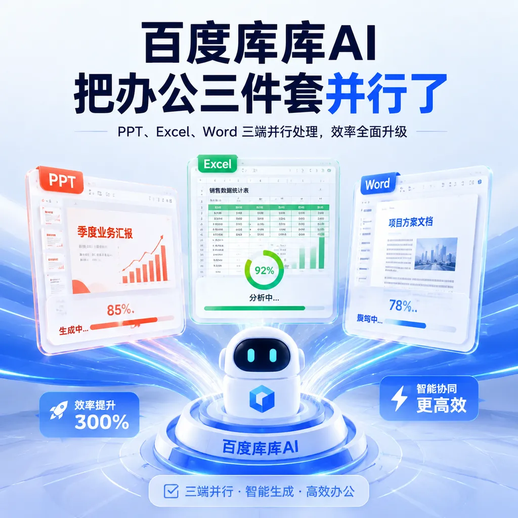 Baidu has used AI to parallelize the three core office apps.