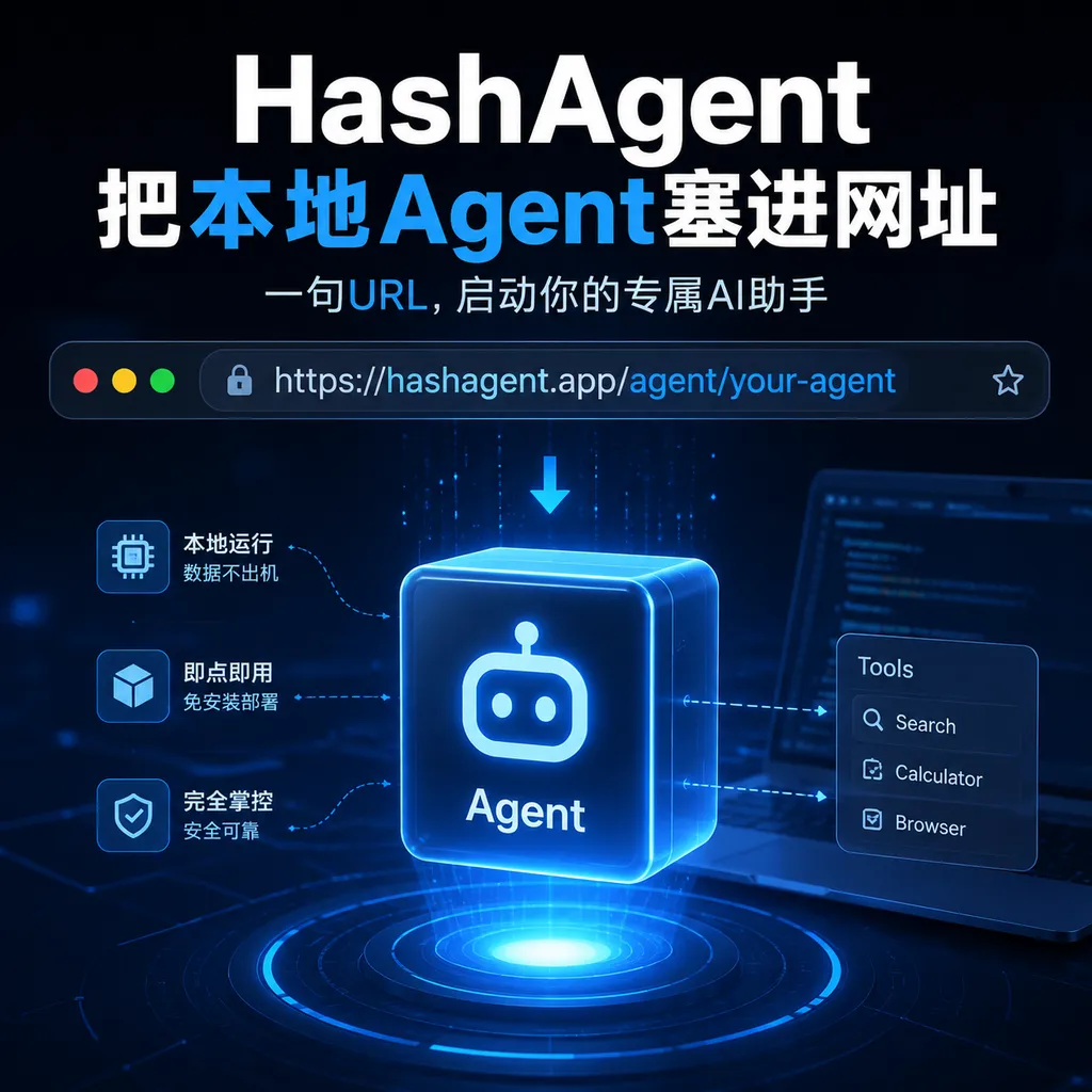 HashAgent把本地Agent塞进网址