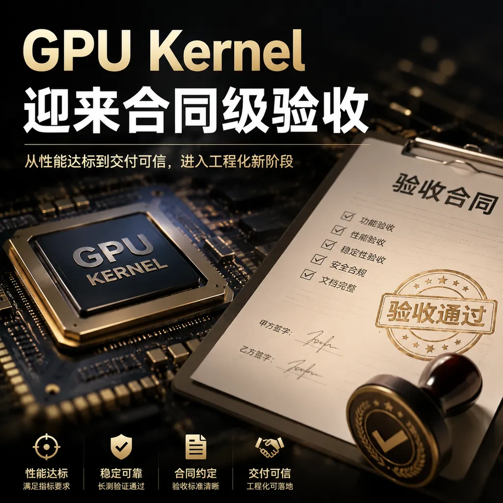 GPU Kernel迎来合同级验收
