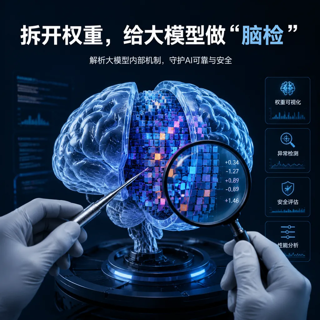 拆开权重,给大模型做“脑检”