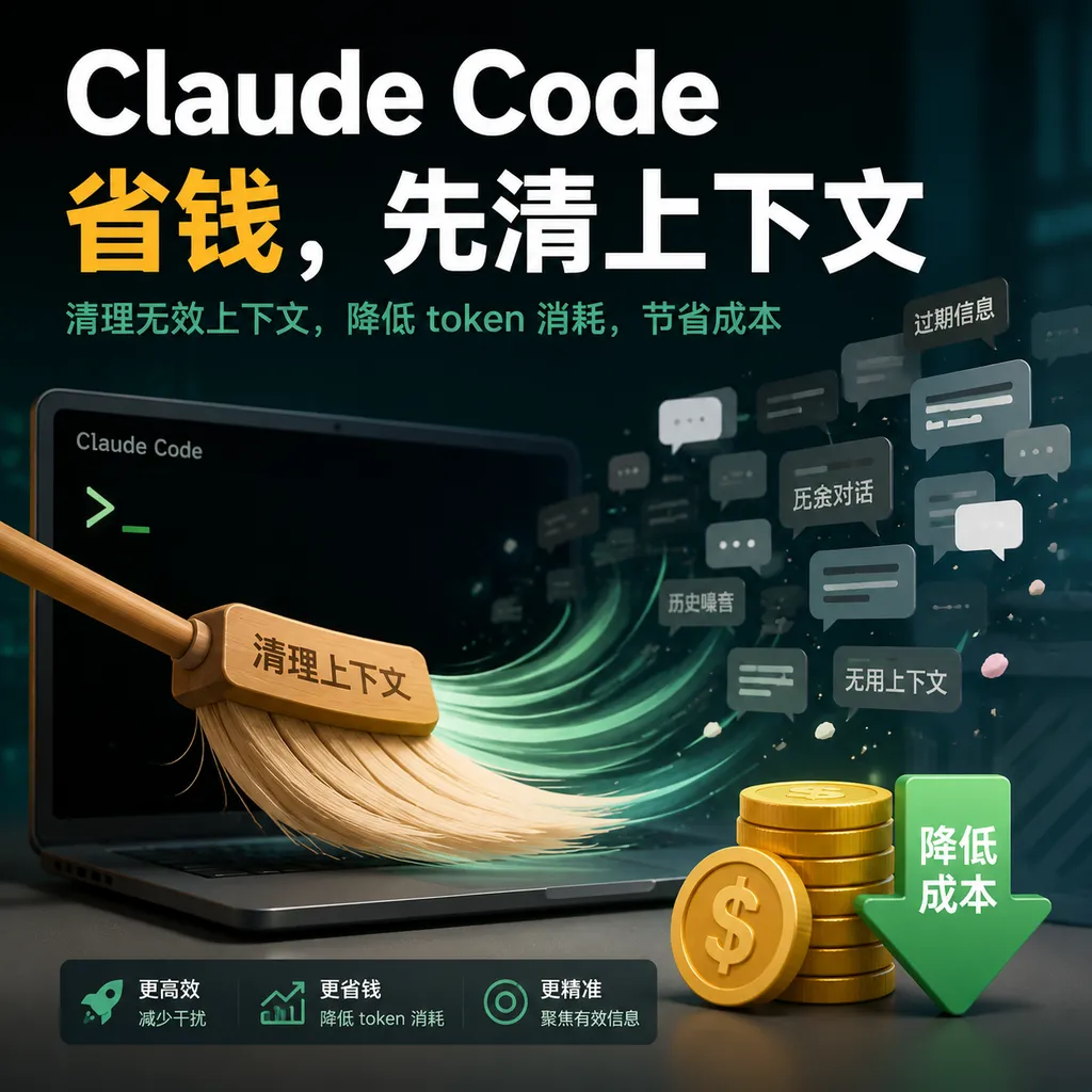 To save money with Claude Code, clear the context first.
