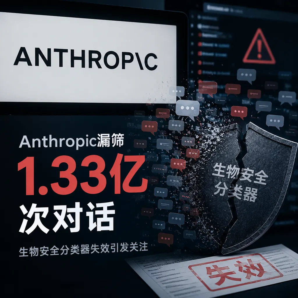 Anthropic漏筛1.33亿次对话