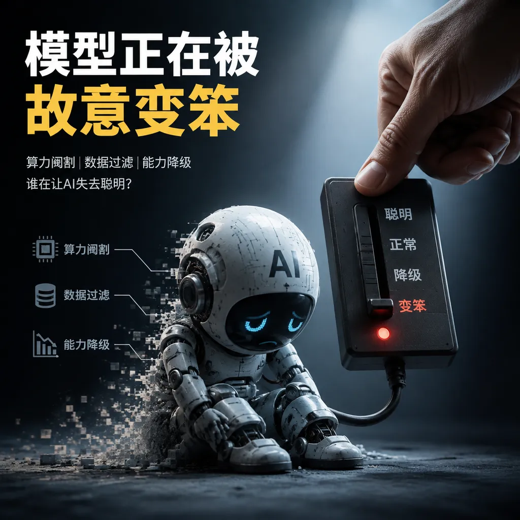 模型正在被故意变笨