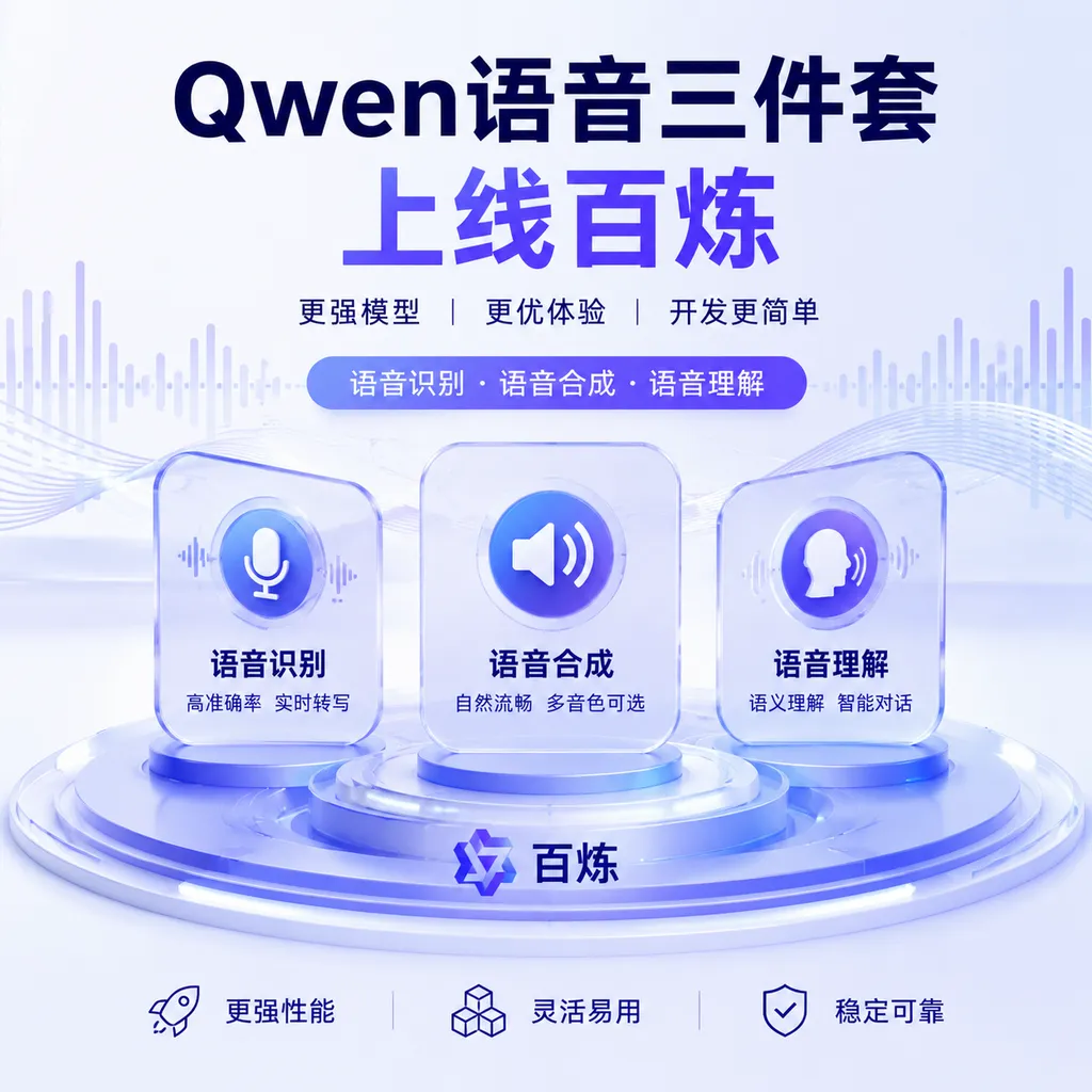Qwen Voice Trio Now Available on Bailian