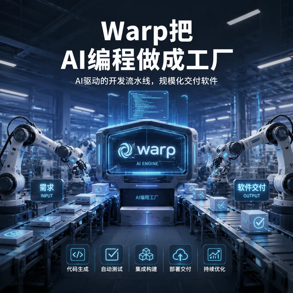 Warp把AI编程做成工厂