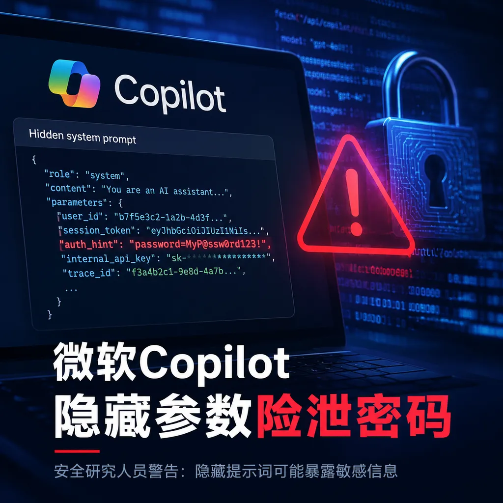 微软Copilot隐藏参数险泄密码