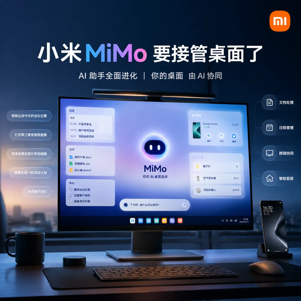 小米MiMo要接管桌面了