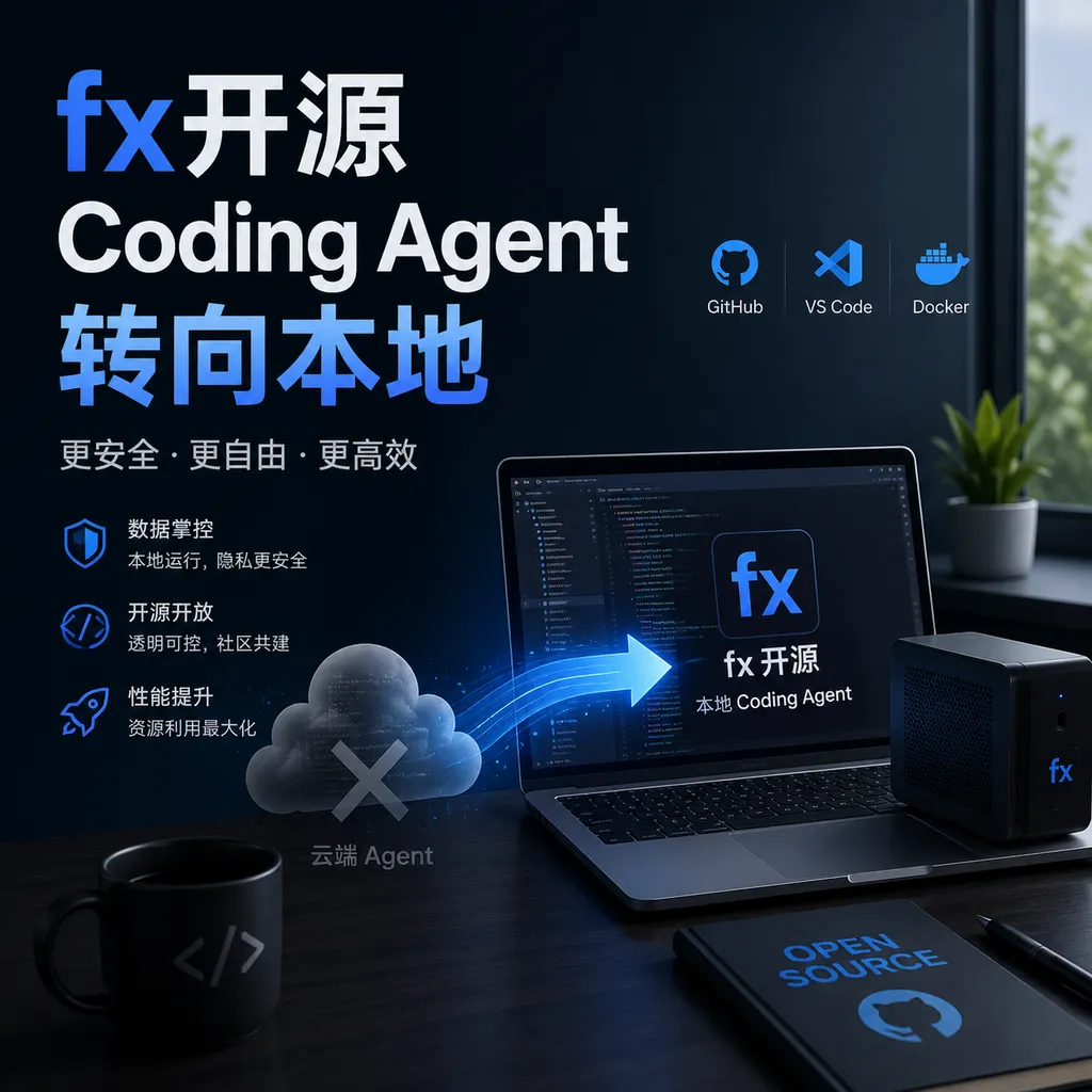 fx开源,Coding Agent转向本地