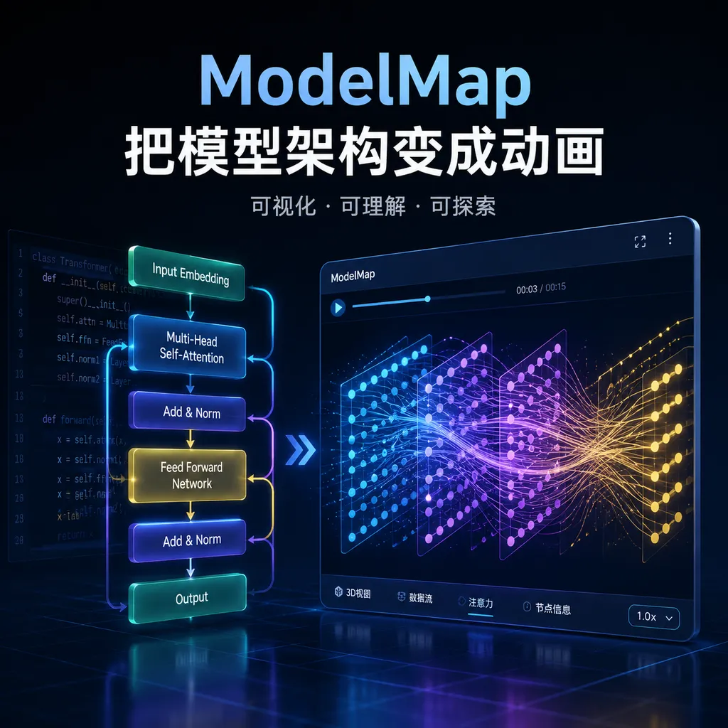 ModelMap把模型架构变成动画
