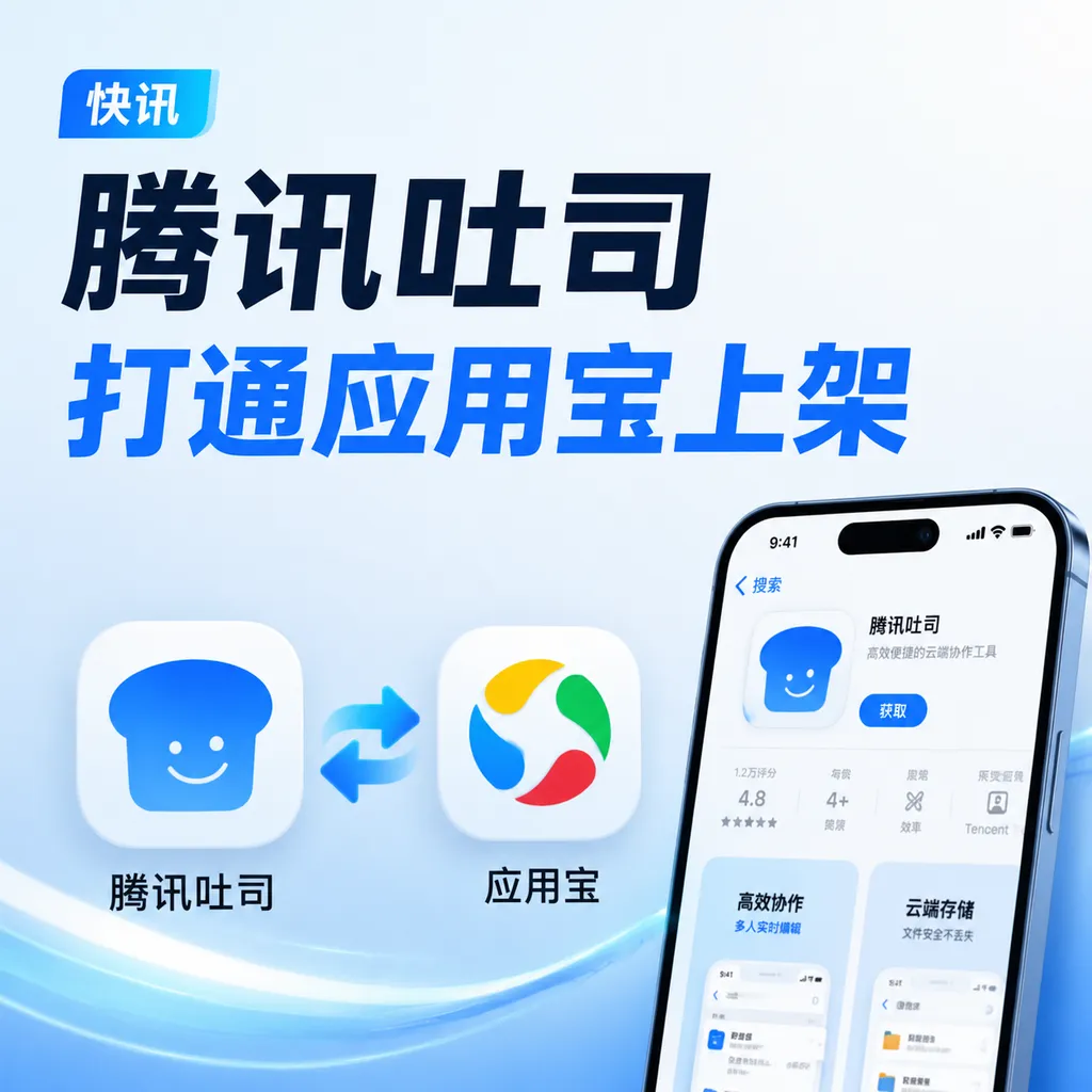 腾讯吐司打通应用宝上架
