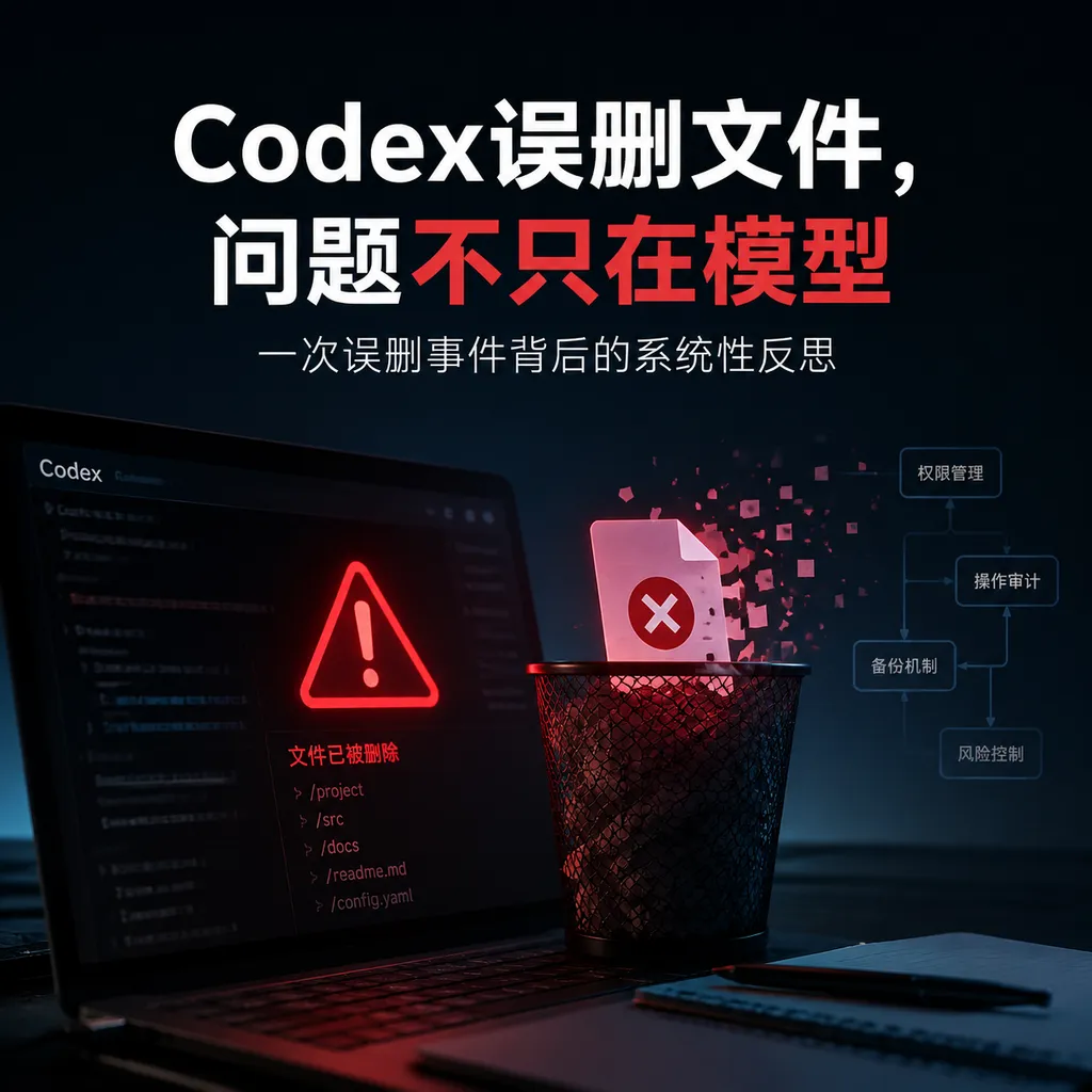 Codex Accidentally Deleted Files: The Problem Isn’t Just the Model