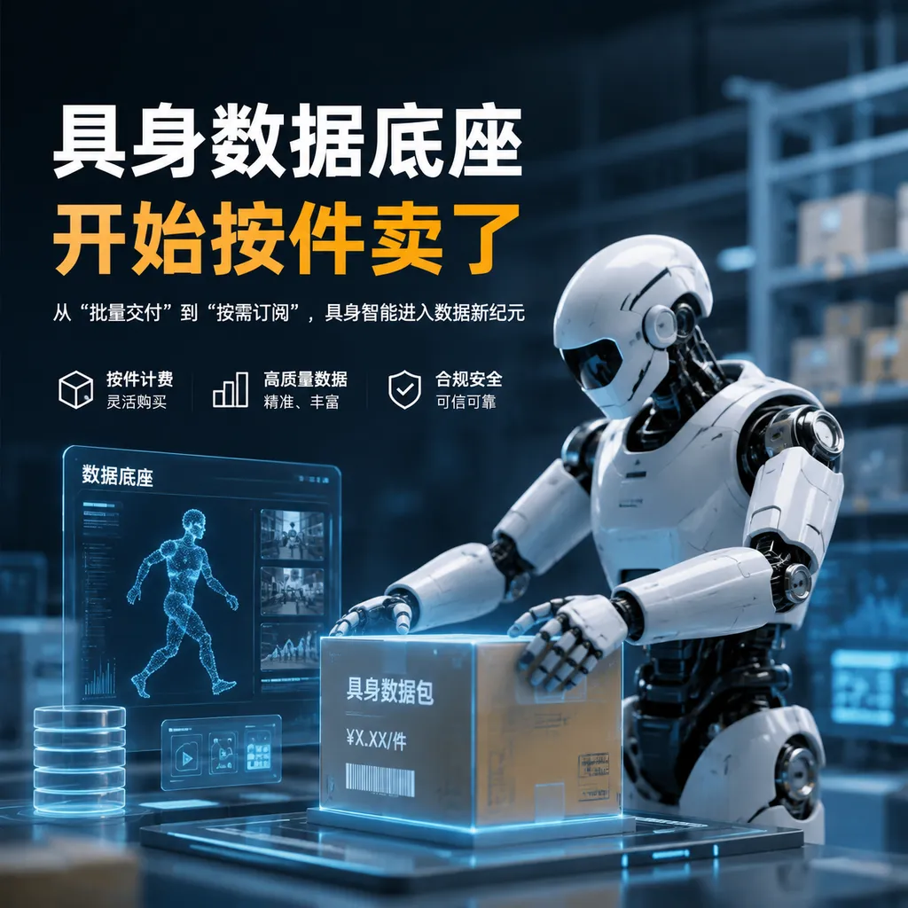 具身数据底座,开始按件卖了