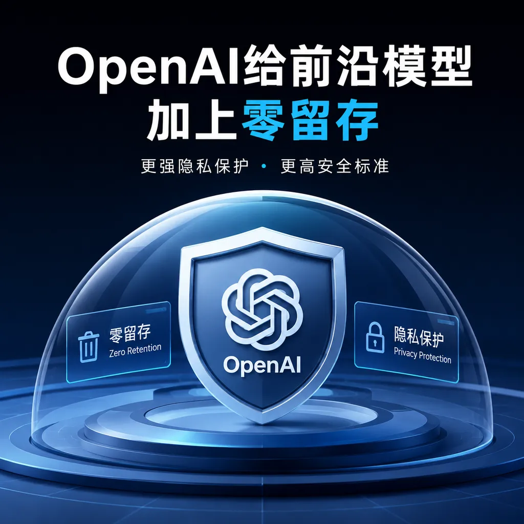 OpenAI给前沿模型加上零留存