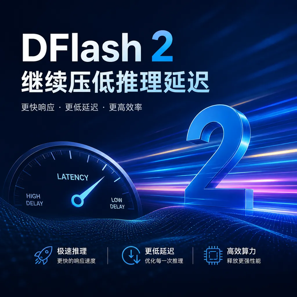 DFlash 2继续压低推理延迟