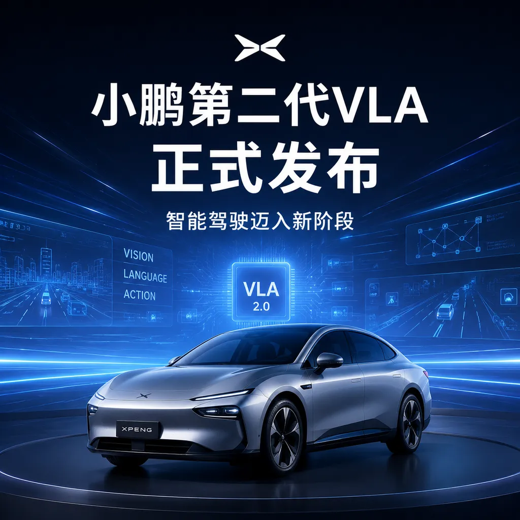 小鹏第二代VLA正式发布