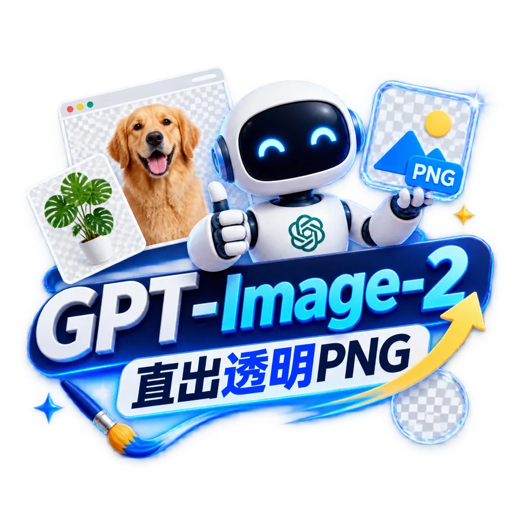 GPT-Image-2 Directly Outputs Transparent PNGs