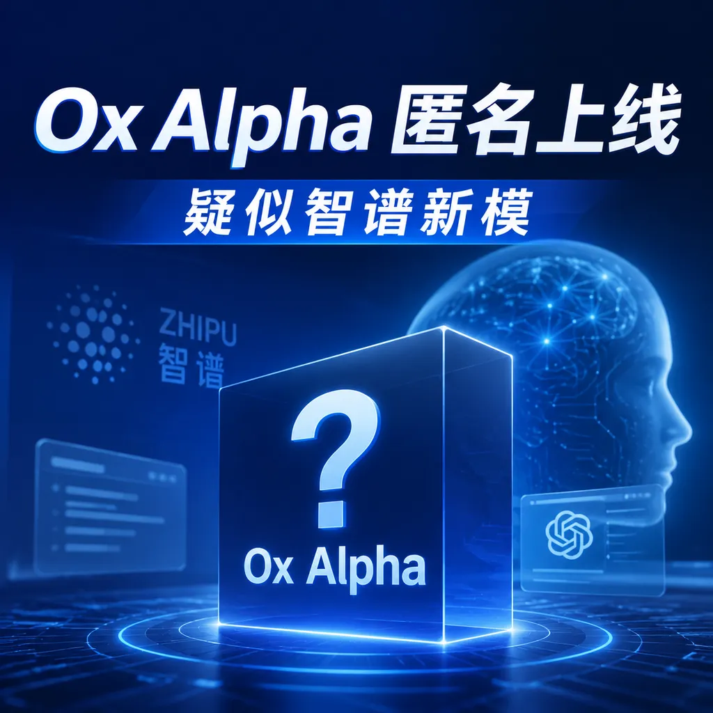 Ox Alpha匿名上线,疑似智谱新模