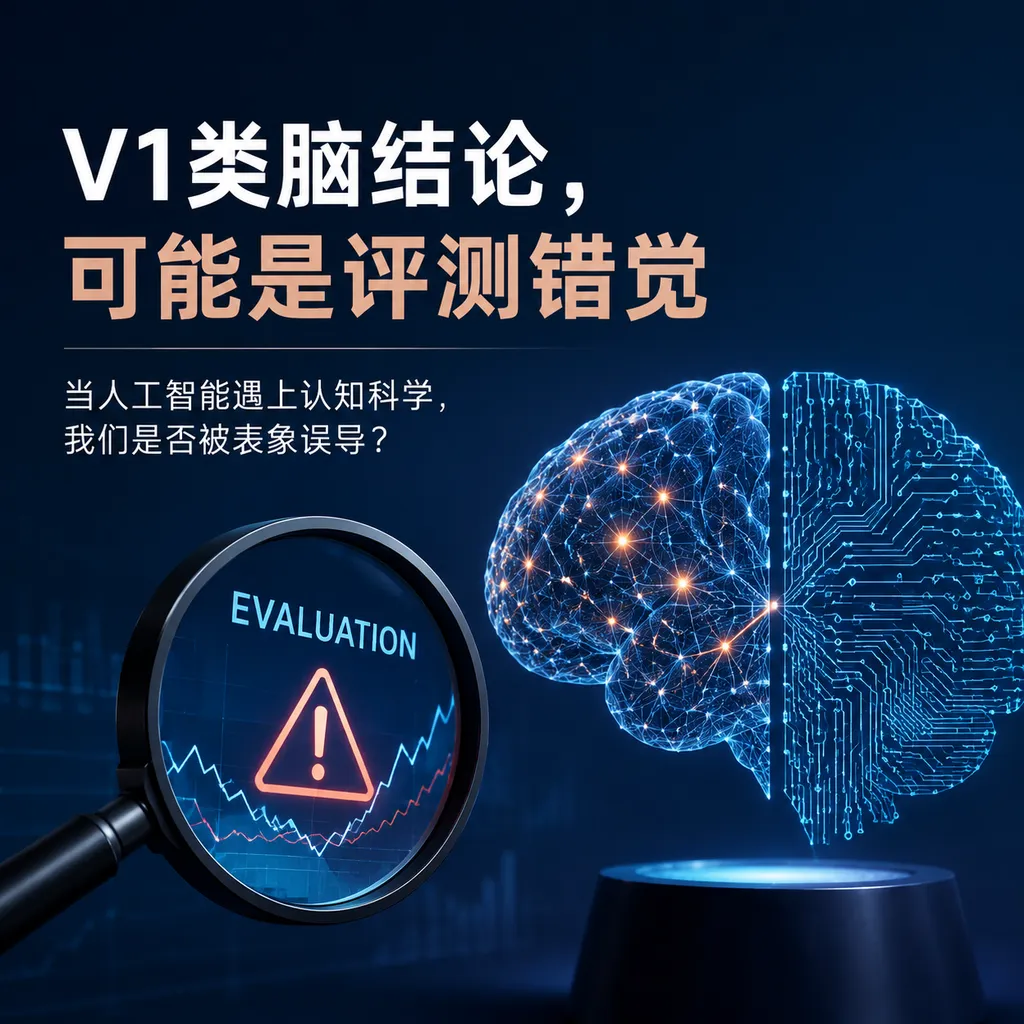 V1类脑结论,可能是评测错觉