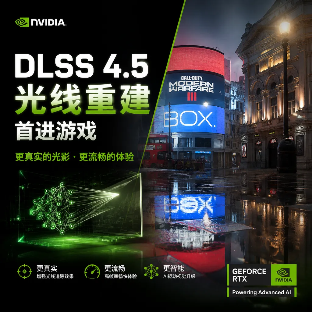 DLSS 4.5光线重建首进游戏