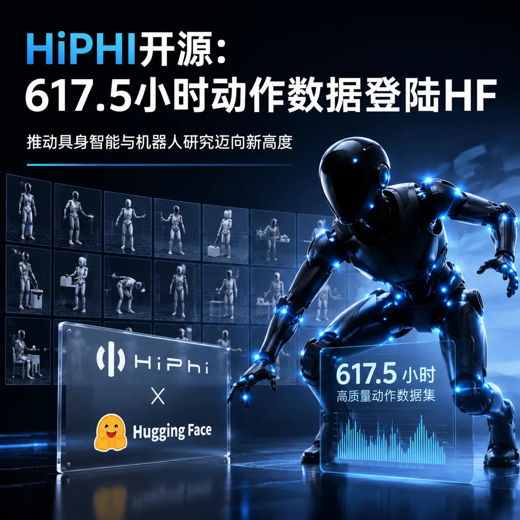 HiPHI开源:617.5小时动作数据登陆HF