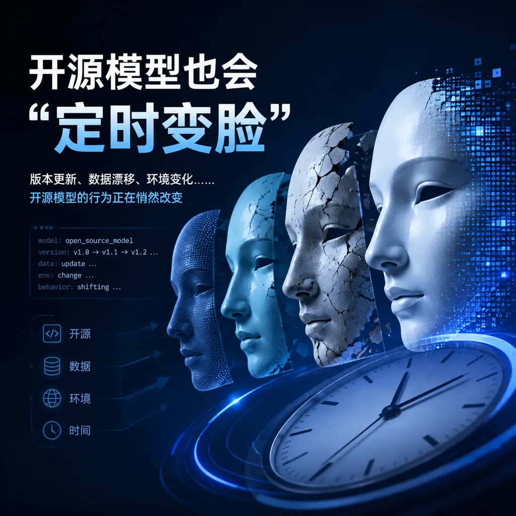 开源模型也会“定时变脸”