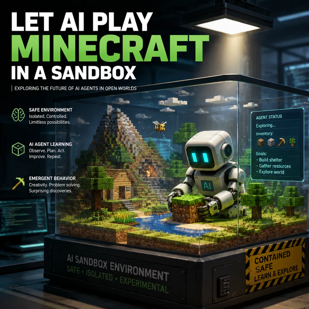 让 AI 在沙箱里玩 Minecraft