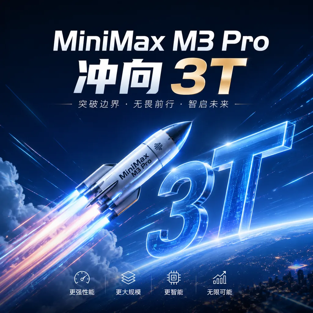 MiniMax M3 Pro Charges Toward 3T