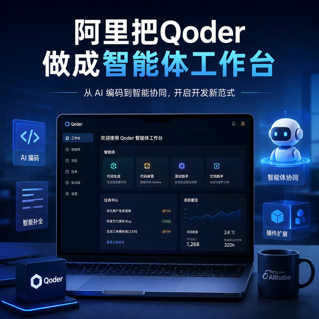 Alibaba Turns Qoder into an AI Agent Workbench