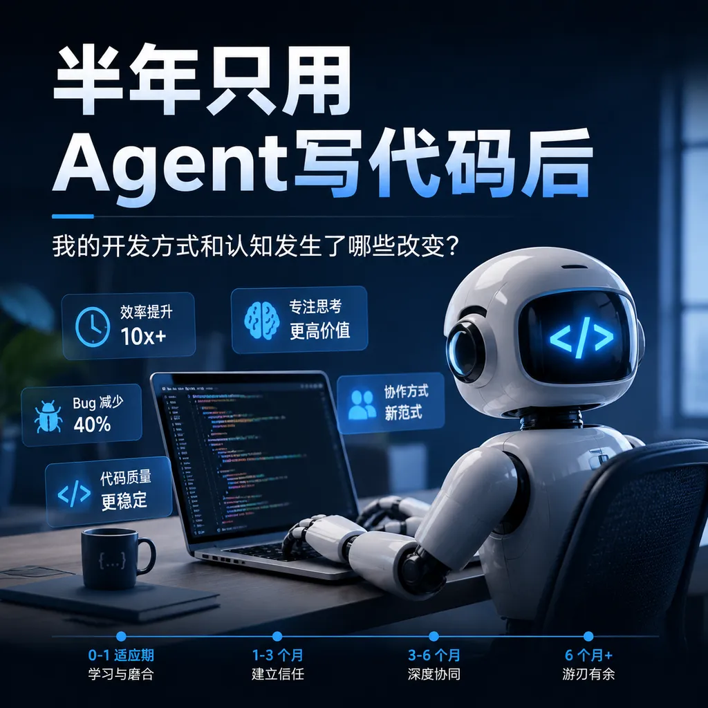 半年只用 Agent 写代码后