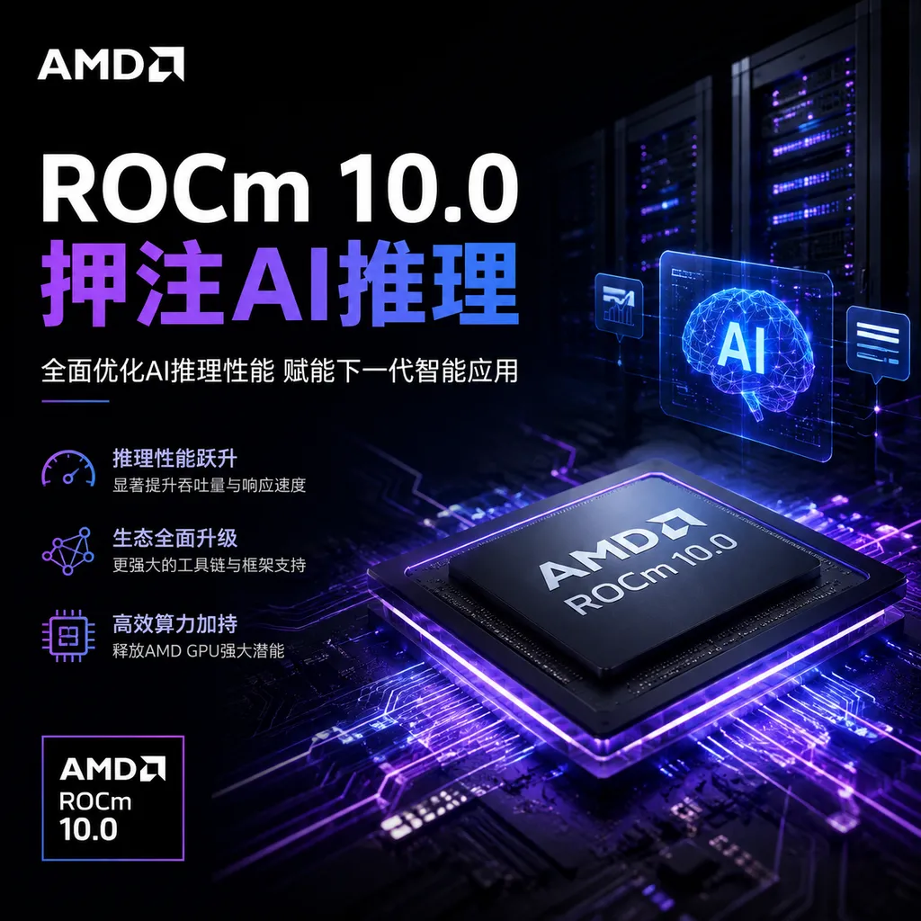 AMD ROCm 10.0 Bets on AI Inference