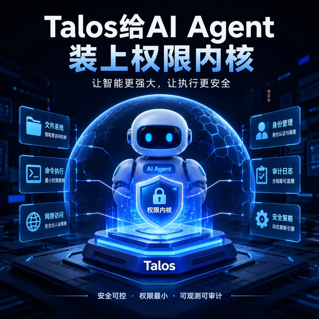 Talos给AI Agent装上权限内核