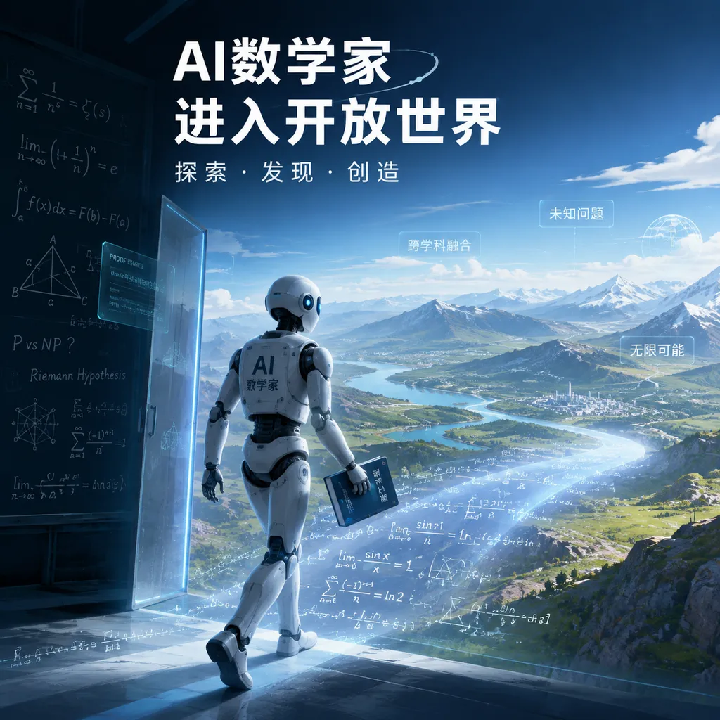 AI数学家进入开放世界