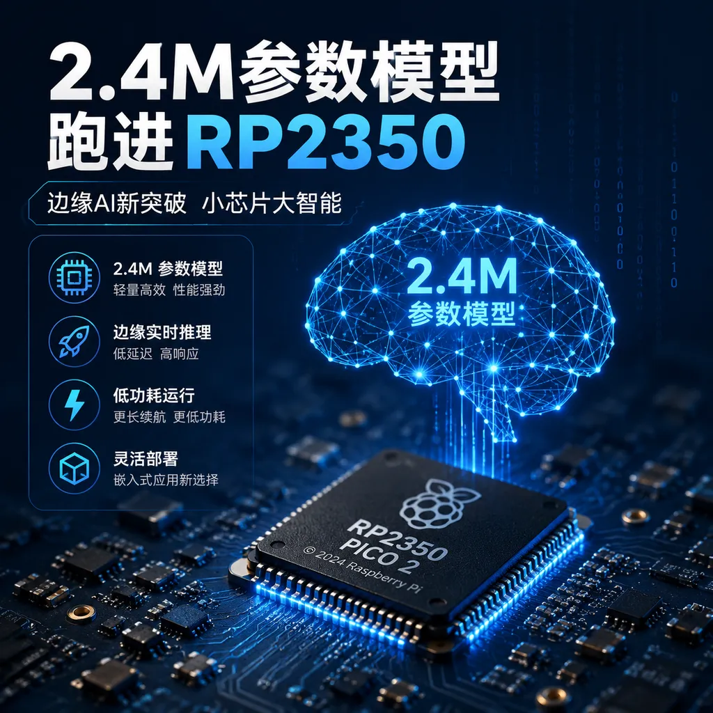 2.4M参数模型跑进RP2350