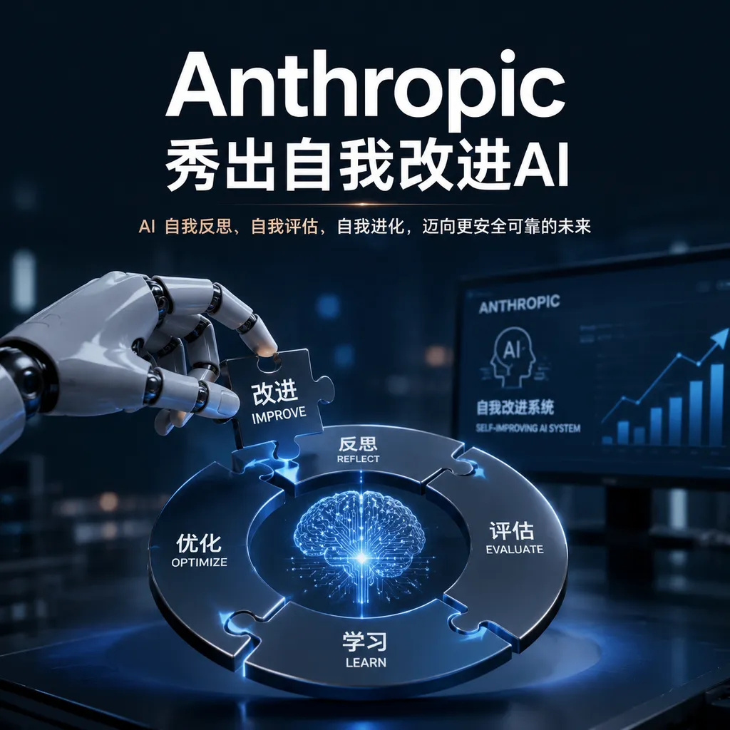 Anthropic秀出自我改进AI