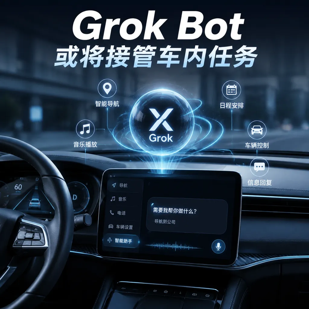 Grok Bot或将接管车内任务