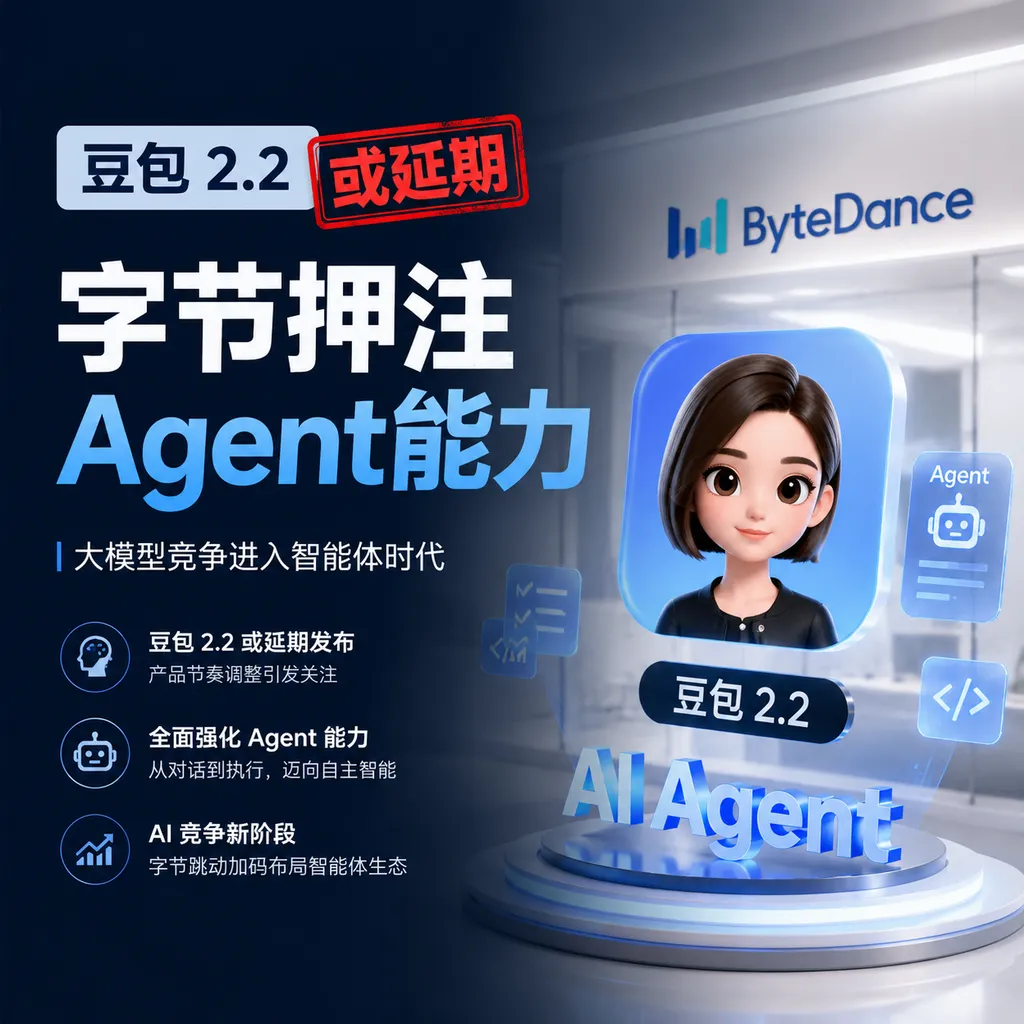 豆包2.2或延期,字节押注Agent能力