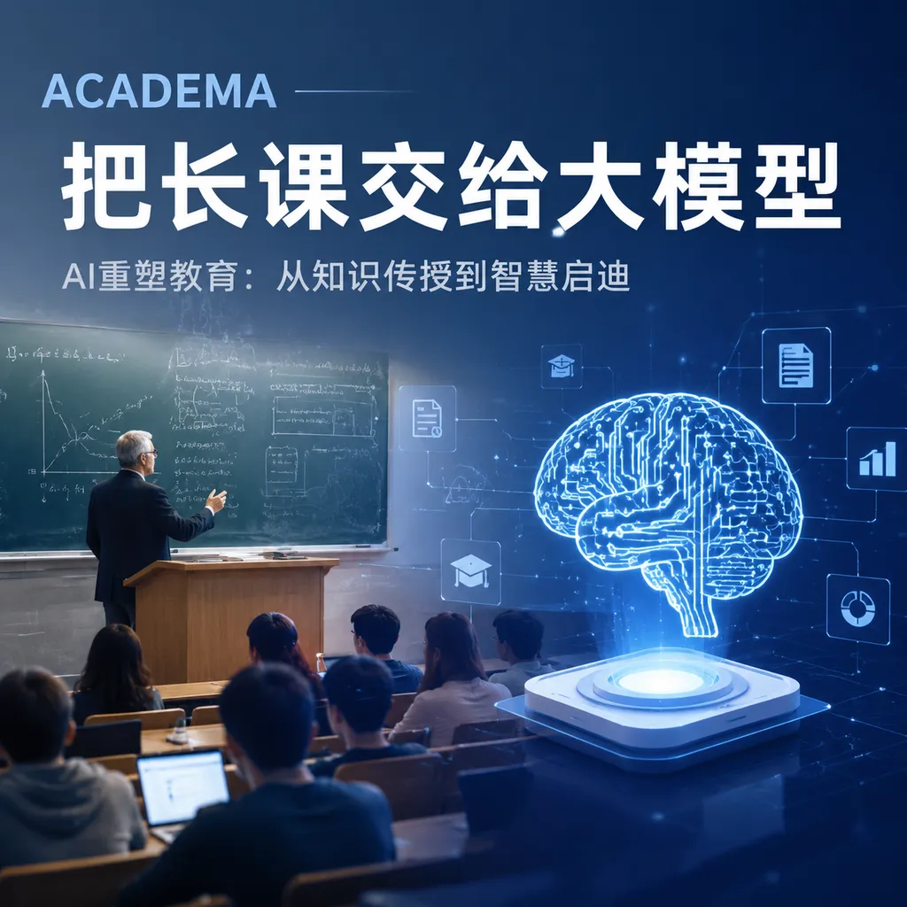 Academa把长课交给大模型