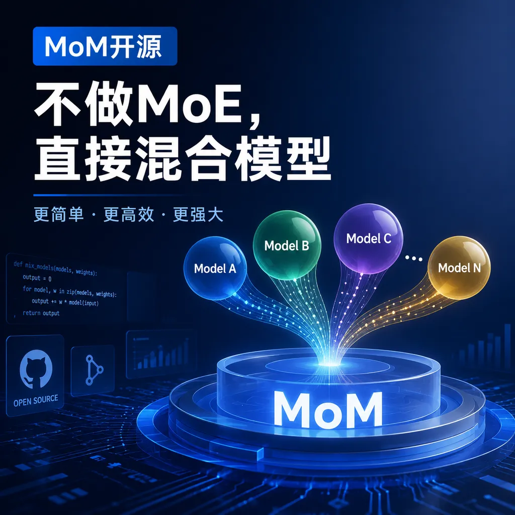 MoM开源:不做MoE,直接混合模型