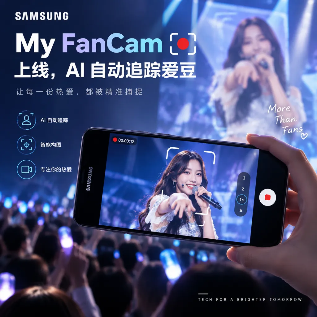 三星 My FanCam 上线,AI 自动追踪爱豆