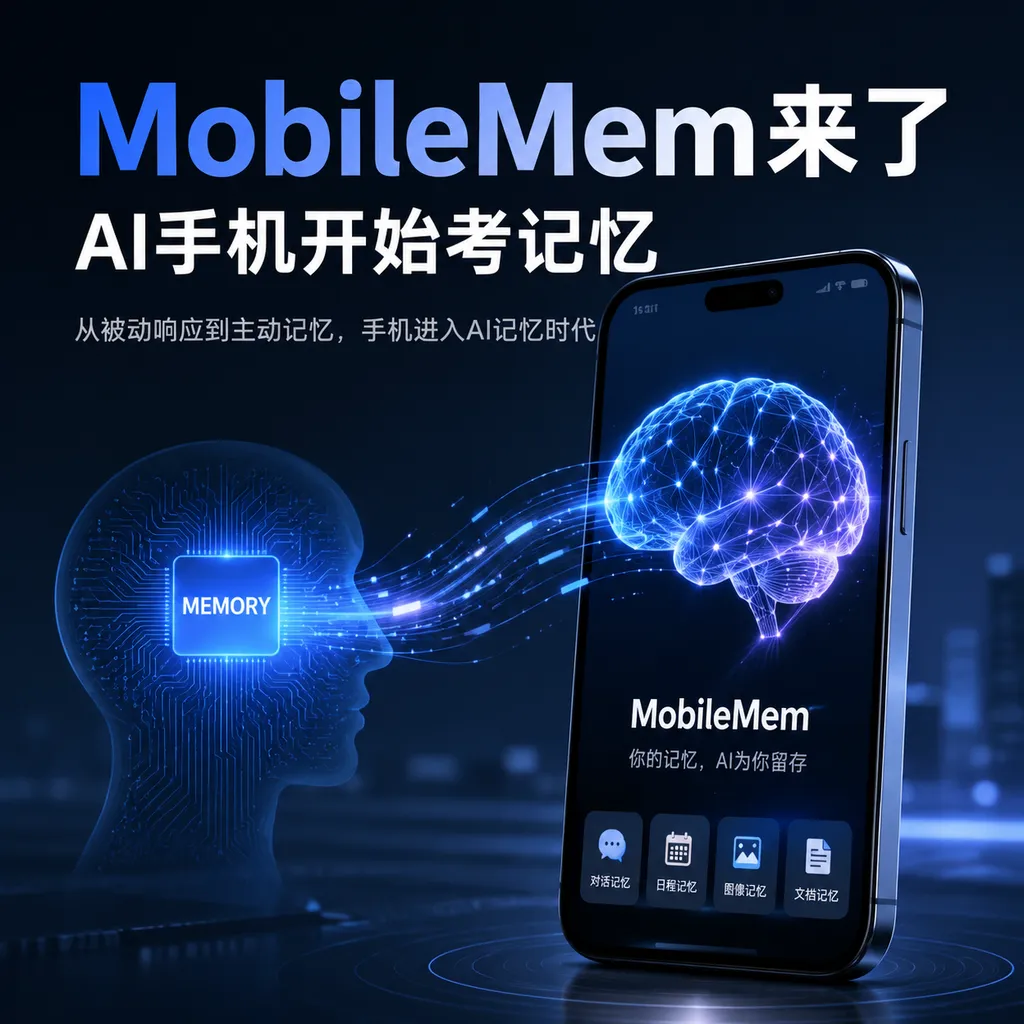 MobileMem来了,AI手机开始考记忆
