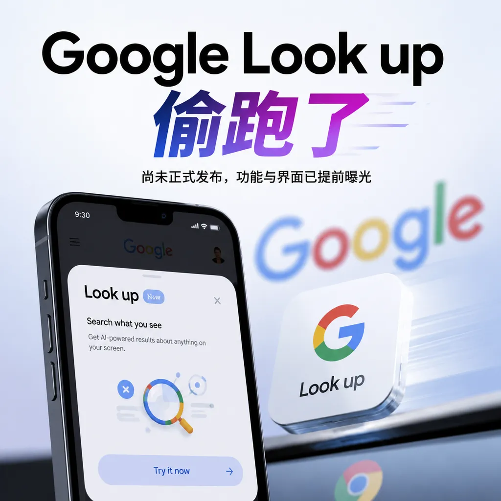 Google Look up 偷跑了