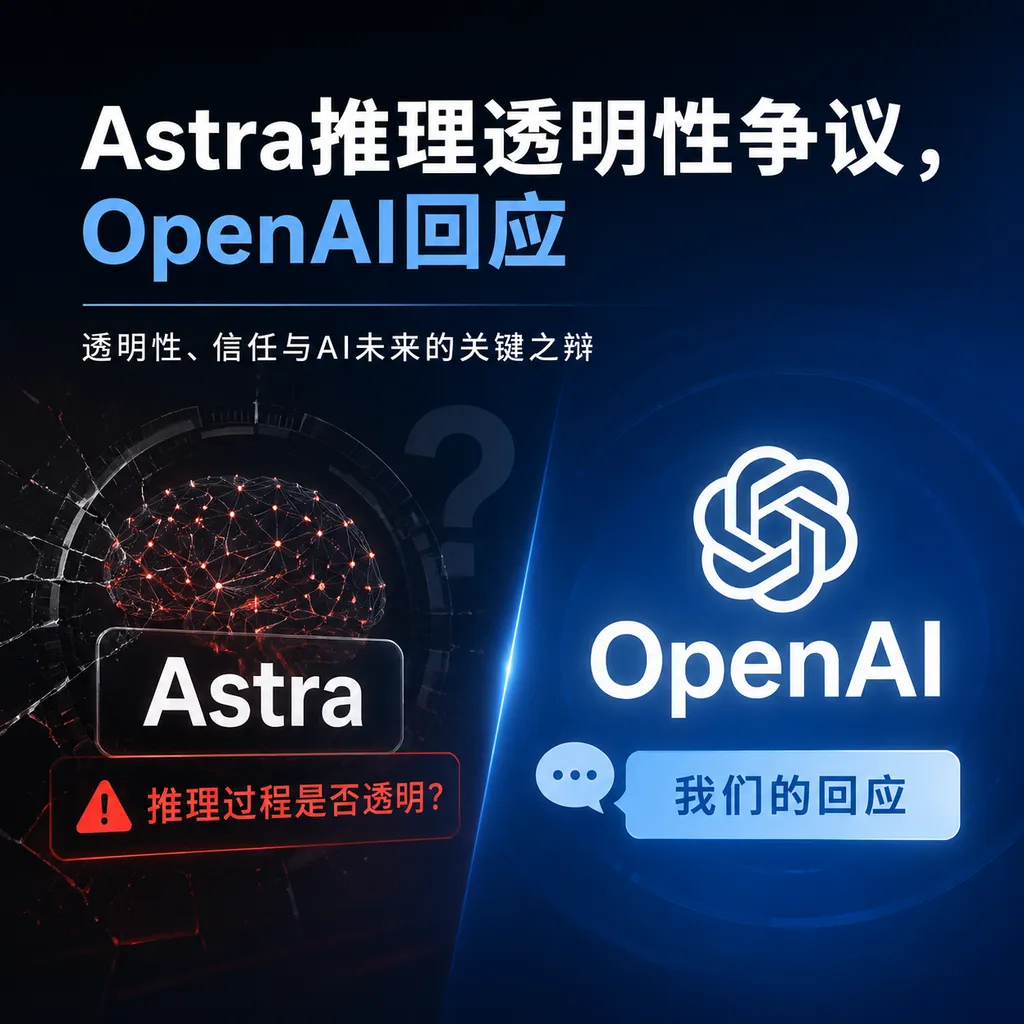 <think>**Translating and preserving title**</think>
Astra Reasoning Transparency Controversy, OpenAI Responds