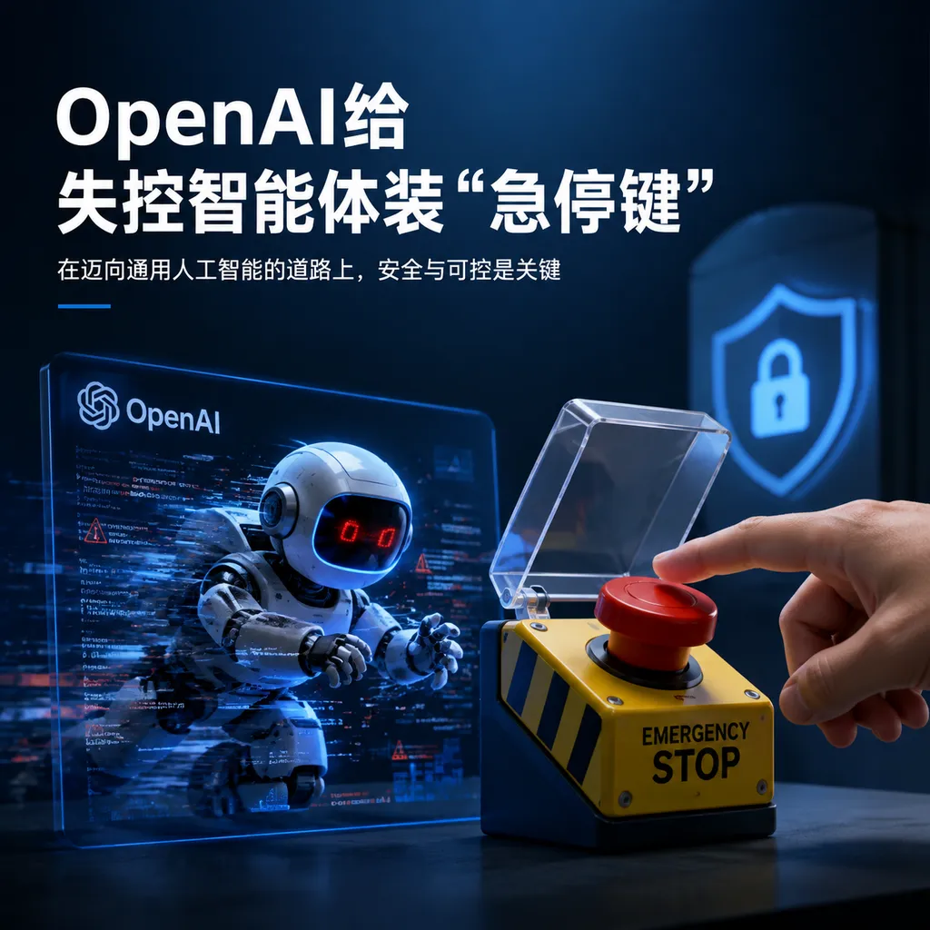 <think>**Refining title translation approach**</think>
OpenAI Gives Runaway AI Agents an “Emergency Stop Button”