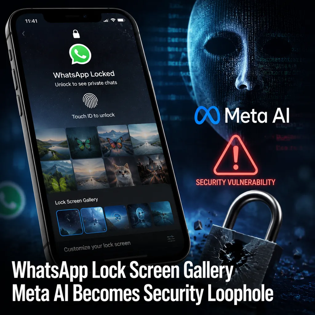 WhatsApp锁屏可调图库,Meta AI成漏洞入口